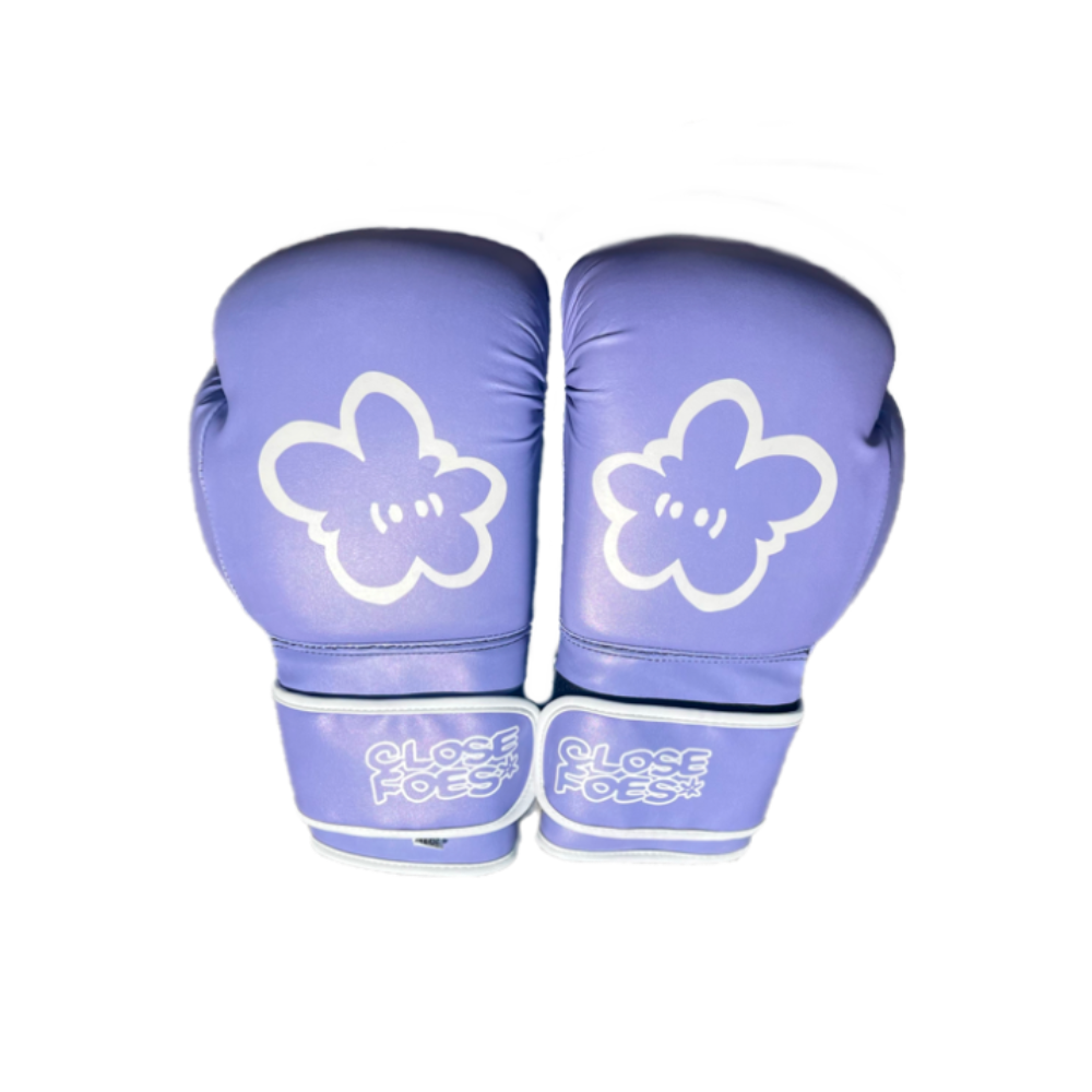 PURPLE BOXING GLOVES